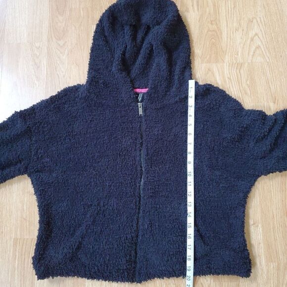 Calvin Klein Performance Fuzzy Zip-Front Hoodie Sz Med - Picture 10 of 13